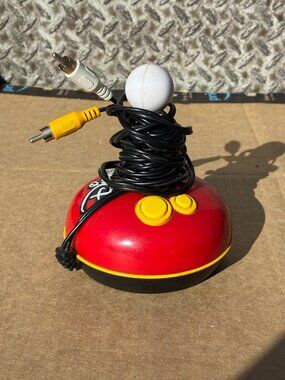 2004 Jakks Pacific Disney Mickey Mouse 5-in-1 Plug & Play TV Game Joystick